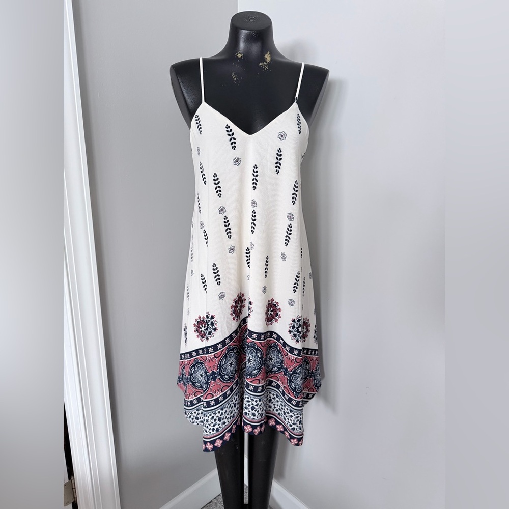 Hippie Chic Shift Dress Size: S